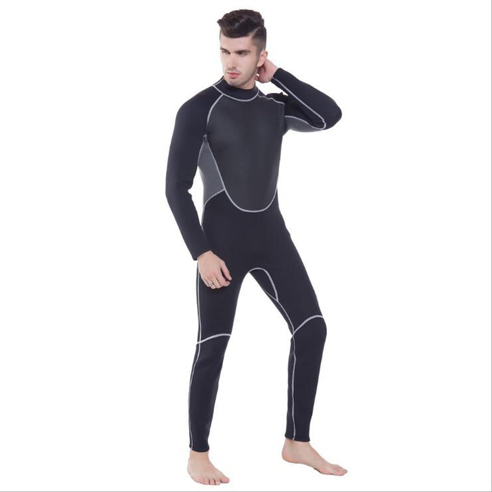 New Mens 3mm Full Body Neoprene Wetsuit Wet Suit Surfing Surf Scuba Diving Sunscreen Warm wear-Resistant S-XXXXL (XXL)