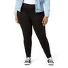 Levi Strauss Signature Gold Women's Totally Shaping Pull-on Skinny Jeans Mid-Rise Stretch Denim (Available in Plus Size), Noir, 14 Regular view 1