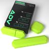 ADV Tennis Dampener with Custom Feel, Racket Shock Absorber to Reduce Vibration and Stay on The Racket, Engineered Poly-Silicone Tennis Racket Dampener, Volt, Variety 3-Pack view 1