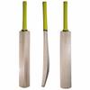 CW Plain Tennis Cricket Bat Hard Tennis Ball Play Finished Yellow Grip Full Size Bat with Cover Light Weight view 2