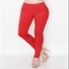ALWAYS Soft Leggings for Women - High Waisted Tummy Control Compression Yoga Workout Pants Red Regular view 3
