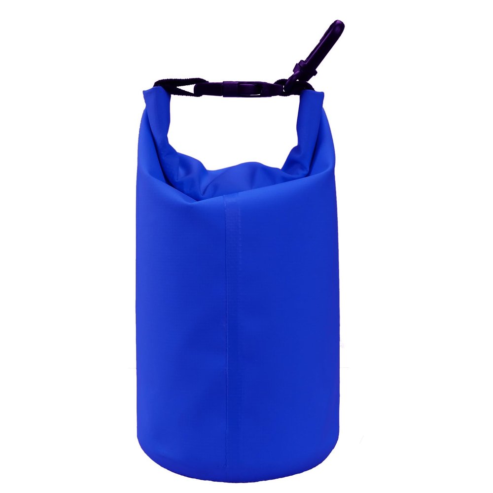 2L Blue 500D Tarpaulin Heavey-Duty PVC Water Proof Dry Bag Sack for Kayaking/Boating/Canoeing/Fishing/Rafting/Swimming/Camping/Snowboarding
