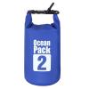 2L Blue 500D Tarpaulin Heavey-Duty PVC Water Proof Dry Bag Sack for Kayaking/Boating/Canoeing/Fishing/Rafting/Swimming/Camping/Snowboarding view 4