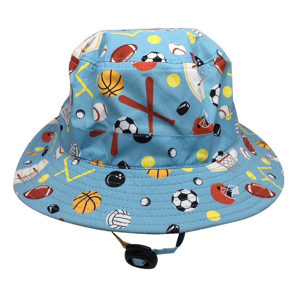 Fun Well Sun Hat Adjustable Baby Infant Toddler Child New Patterns Premium Quality Gift (Small, Sports)