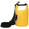 2L with Strap Yellow 500D Tarpaulin Heavey-Duty PVC Water Proof Dry Bag Sack for Kayaking/Boating/Canoeing/Fishing/Rafting/Swimming/Camping/Snowboarding view 1
