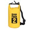 2L with Strap Yellow 500D Tarpaulin Heavey-Duty PVC Water Proof Dry Bag Sack for Kayaking/Boating/Canoeing/Fishing/Rafting/Swimming/Camping/Snowboarding view 4