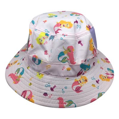 Fun Well Adjustable Sun Hat Infant Baby Toddler (Large, Mermaid)