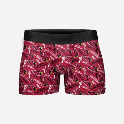 FOCO Arizona Cardinals NFL Mens Repeat Logo Compression Underwear - Medium