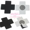 CLOHO Self Adhensive Nipple Covers Disposable Lingerie Breast Pasties Petals, 10pairs4, Medium view 2
