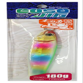 GAN Craft Koso Jig 180#S-04 Metal Jig, Gold Parrot.