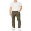Amazon Essentials Men's 5-Pocket Comfort Stretch Chino Pants, Olive, 28W x 28L view 4