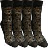 4 Pairs of Yacht&Smith Fisnet Ankle Socks, Mesh Patterned Anklet Sock (Pack A) view 2