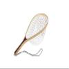 Fly Fishing Landing Trout Net Wooden Frame and Handle with Rubber Mesh view 1