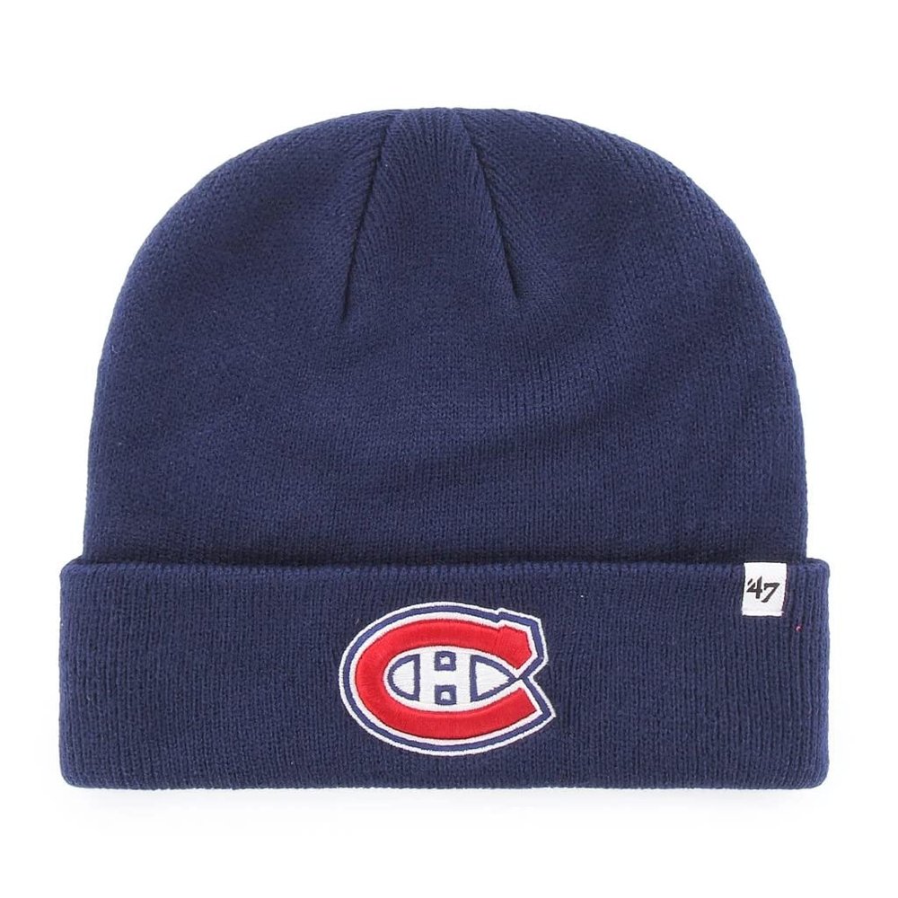 47 Montreal Canadiens NHL Raised Cuff Knit Primary Beanie