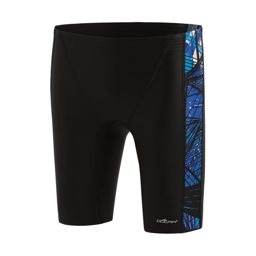 Dolfin 144JM Men's Torrent Spliced Jammer, Blue Torrent - 22 (38, Blue)