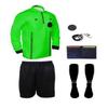 New! 2018 Pro Soccer Referee Package Full Sleeve (7 Piece) (Green, AS (Chest 36-38")) view 1