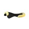 Acavallo Piuma Featherlite Eco-Wool Air Release Cut Out Half Pad - Charcoal with White Fleece view 1