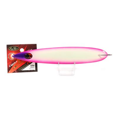 Evergreen CP01G Metal Jig, Capris Edge, 7.3 inches (18.6 cm), 11.8 oz (320 g), Glow Pink
