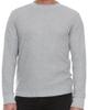 JMR Mens Thermal Shirt Long Sleeve - Heavyweight 100% Cotton Waffle Weave Top, Warm Breathable Base Layer or Standalone Cold Weather Essential (Heather Grey) view 1