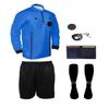 New! 2018 Pro Soccer Referee Package Full Sleeve (7 Piece) (Blue, AL (Chest 44-46")) view 1