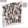 Skin Wrap Decal compatible with IceShaker 2nd Gen 26oz Sexy Girl Silhouette Camo Brown (SHAKER NOT INCLUDED) view 3