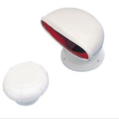 Sea Dog 727300-3 Low Profile Cowl Vent with Snap-on Deck Plate