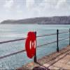 Glasdon Guardian 24" Life Ring Cabinet (Red) - Water Safety Equipment (Rail Mounting) view 2