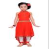 ADIVA Girls High Low Dress for Kids Red view 1