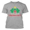 1988 Nakatomi Christmas Party - Xmas Men's T-Shirt (Light Gray, Medium) view 1