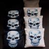 BackYardGamesUSA Man of Steel Skull Harley Bikers 8 Regulation Custom Cornhole Bags B275 view 2