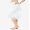 Comfort Choice Plus Size Snip-To-Fit Half Slip - 38/40, Black view 3