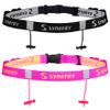 Synergy Running/Triathlon Race Day Number Belt 2-Pack (Black/Pink 2-Pack) view 1