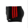 Jueshanzj Mens Swimming Trunks Quick Dry Stripe Swim Shorts Red Large view 3