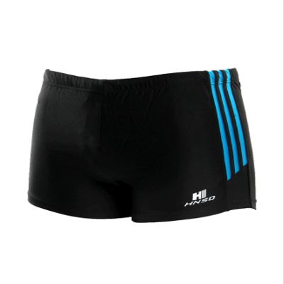 Jueshanzj Mens Swimming Trunks Quick Dry Stripe Swim Shorts Sky Blue X-Large