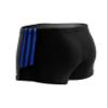 Jueshanzj Mens Swimming Trunks Quick Dry Stripe Swim Shorts Sky Blue X-Large view 2
