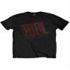 Billy Idol Men's Vintage Logo Slim Fit T-Shirt Small Black view 2