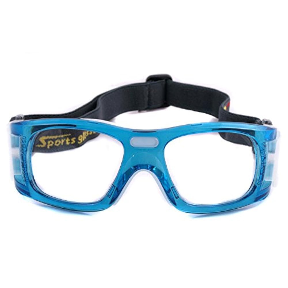 VOLOCOVERTM Outdoor Protective Sports Goggles Glasses for Basketball Football Volleyball Squash Hockey (Blue)