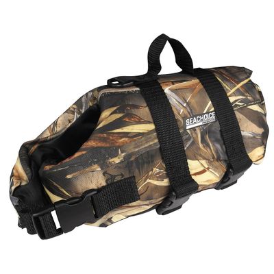 Seachoice 86490 Dog Life Vest - Camo, Lg