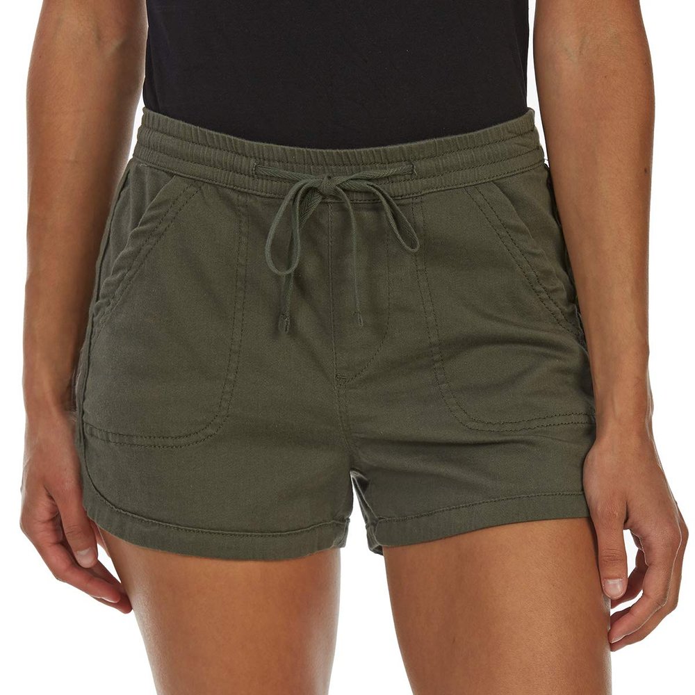 Unionbay Women's Drawcord Pull-on Soft Sateen Short