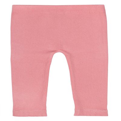 Silky Toes Baby Leggings, Toddler Seamless Soft Cotton Knit Pants for Girls and Boys (18-24 Months, Dusty Pink)