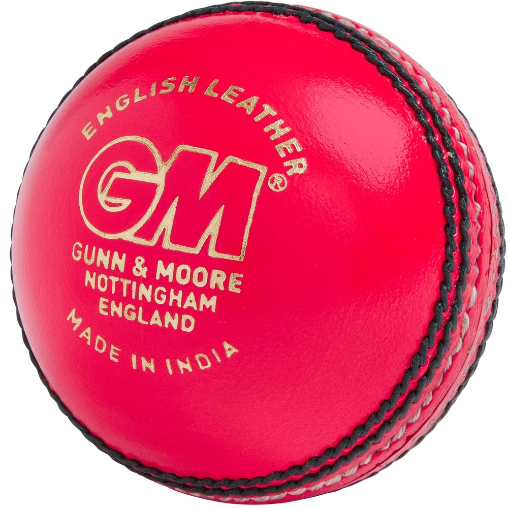 GM Men Diamond Grade 1 County Cricket Ball - Pink, One Size