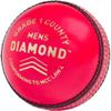 GM Men Diamond Grade 1 County Cricket Ball - Pink, One Size view 2