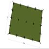 DD Hammocks - DD Superlight Tarp XL Olive Green: 15ft x 10ft view 4