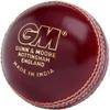 Gunn & Moore GM Leather Cricket Match Ball, Icon Grade 1 League, Red, Senior/Adult/Mens & Boys Aged 13 and Over view 1