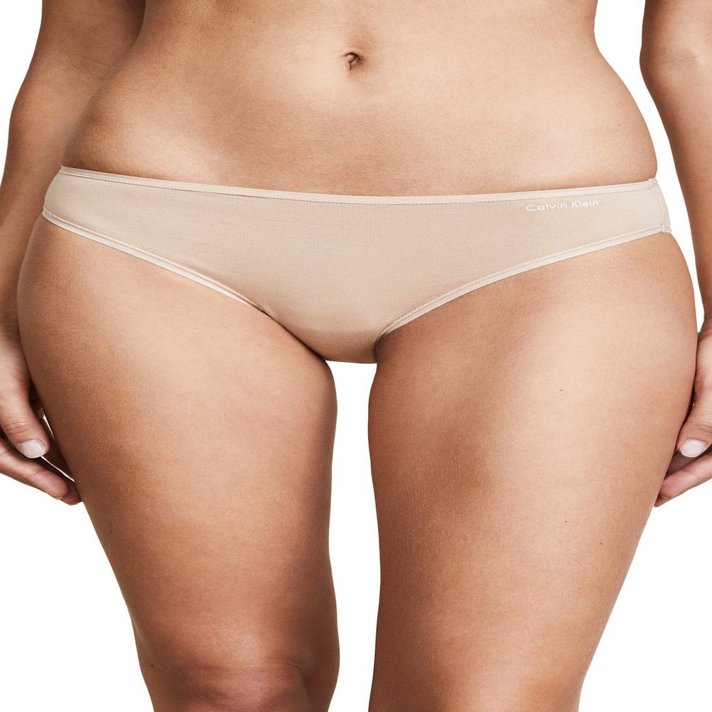 Calvin Klein Women's Plus-size Form Bikini Extended Sizes Underwear, -bare, XXL