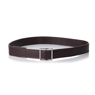 Myself Belts Unisex Easy One Handed Belt with Faux Buckle (Toddler/Little Kids/Big Kids) Dark Brown 9/10 Big Kids One Size