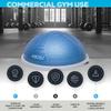 Bosu Pro NexGen 25IN Home Fitness Exercise Gym Balance Trainer with Pump, Blue view 2