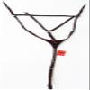 Horse English Padded Leather Riding Tack Fancy Stitching Mahogany Breastplate 803931MGF view 1