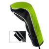 Andux 3pcs/Set Golf 460cc Driver Fairway Wood Club Head Covers Hook&Loop Long Neck Black/Green view 4