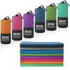 BOGI Microfiber Quick Dry Sports Towel, Purple, 60"x30"+16"x16" view 1
